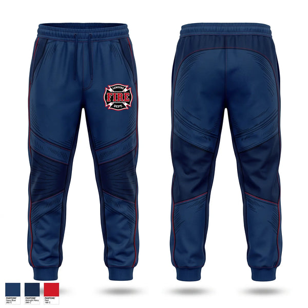 Sweatpants, Lemoore Volunteer Fire Department, Fire Department, Teamtime, Team time, sublimation, custom sports apparel, team uniforms, spirit wear, spiritwear, sports uniforms, custom shirts, team store, custom team store, fundraiser sports, apparel fundraiser