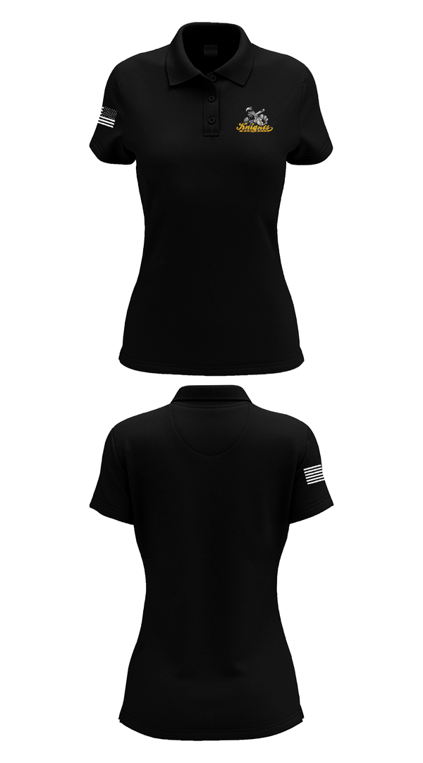Womens Short Sleeve Performance Polo, Sheffield Knights, Baseball, Teamtime, Team time, sublimation, custom sports apparel, team uniforms, spirit wear, spiritwear, sports uniforms, custom shirts, team store, custom team store, fundraiser sports, apparel fundraiser