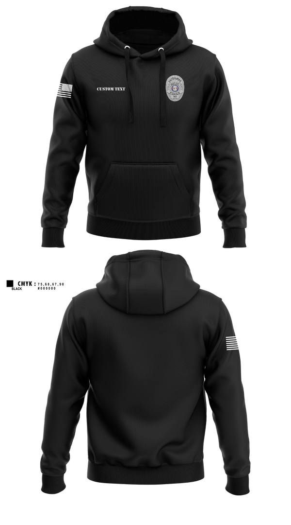 Hoodie, SCOTT CITY POLICE DEPT., Police, Teamtime, Team time, sublimation, custom sports apparel, team uniforms, spirit wear, spiritwear, sports uniforms, custom shirts, team store, custom team store, fundraiser sports, apparel fundraiser