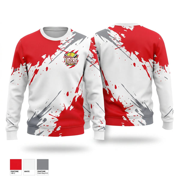 Crew Neck Sweatshirt, Lady Tigers, Softball, Teamtime, Team time, sublimation, custom sports apparel, team uniforms, spirit wear, spiritwear, sports uniforms, custom shirts, team store, custom team store, fundraiser sports, apparel fundraiser