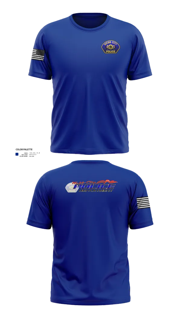 Short Sleeve Performance Shirt, Webb City Police Department, Police, Teamtime, Team time, sublimation, custom sports apparel, team uniforms, spirit wear, spiritwear, sports uniforms, custom shirts, team store, custom team store, fundraiser sports, apparel fundraiser