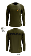 LE ROY POLICE DEPARTMENT 6162158 Long Sleeve Performance Shirt - 16