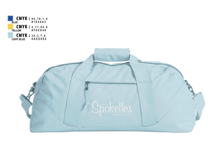 Duffle Bag, New Mexico Spokettes Racing Team, Spirit Store, Teamtime, Team time, sublimation, custom sports apparel, team uniforms, spirit wear, spiritwear, sports uniforms, custom shirts, team store, custom team store, fundraiser sports, apparel fundraiser