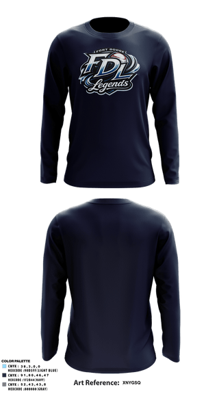 Long Sleeve Performance Shirt, Fort Dodge Legends, Baseball, Teamtime, Team time, sublimation, custom sports apparel, team uniforms, spirit wear, spiritwear, sports uniforms, custom shirts, team store, custom team store, fundraiser sports, apparel fundraiser