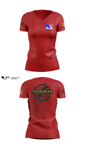 H2F STORM Women's Short Sleeve V-neck Shirt - 44