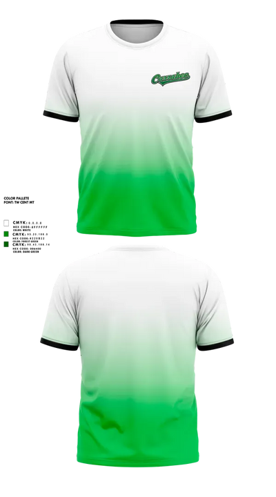 Carrabec highschool 86441449 Short Sleeve Performance Shirt - 2