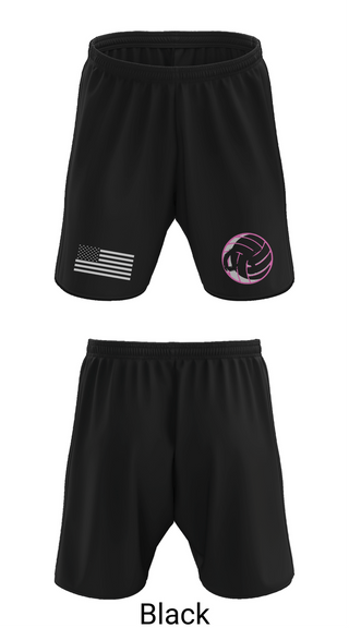Athletic Shorts With Pockets, Club Khaos, Women's Volleyball, Teamtime, Team time, sublimation, custom sports apparel, team uniforms, spirit wear, spiritwear, sports uniforms, custom shirts, team store, custom team store, fundraiser sports, apparel fundraiser