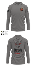 Jersey Dustoff Long Sleeve Performance Shirt with hood - 4