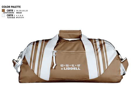 Duffle Bag, Liddell, , Teamtime, Team time, sublimation, custom sports apparel, team uniforms, spirit wear, spiritwear, sports uniforms, custom shirts, team store, custom team store, fundraiser sports, apparel fundraiser