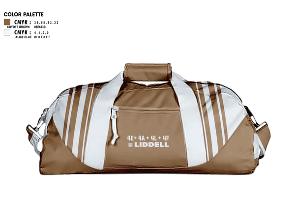 Duffle Bag, Liddell, , Teamtime, Team time, sublimation, custom sports apparel, team uniforms, spirit wear, spiritwear, sports uniforms, custom shirts, team store, custom team store, fundraiser sports, apparel fundraiser