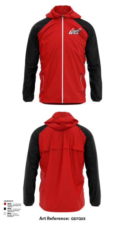 Chevak High School Basketball 74373709 Windbreaker - 43