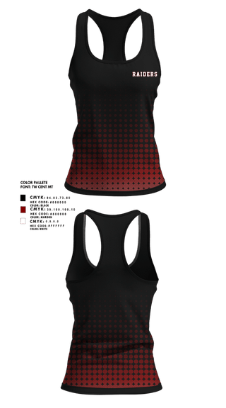 Tank Top, Raiders, Cheer, Teamtime, Team time, sublimation, custom sports apparel, team uniforms, spirit wear, spiritwear, sports uniforms, custom shirts, team store, custom team store, fundraiser sports, apparel fundraiser