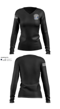 Bartlesville Police Department 89012785 Women's Long Sleeve V-neck Shirt - 52