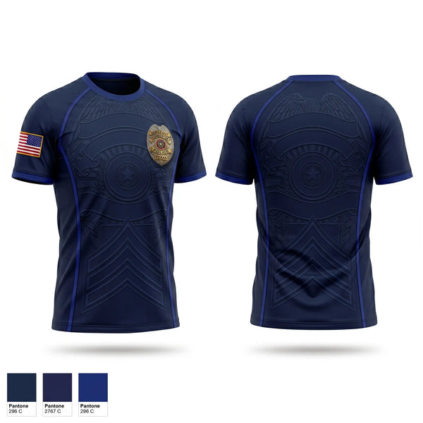 Short Sleeve Performance Shirt, Lumberton PD, Police, Teamtime, Team time, sublimation, custom sports apparel, team uniforms, spirit wear, spiritwear, sports uniforms, custom shirts, team store, custom team store, fundraiser sports, apparel fundraiser