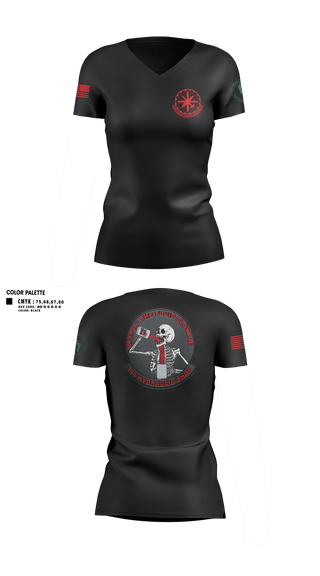Womens Short Sleeve Vneck Shirt, 106 Fuels Shop, Air Force, Teamtime, Team time, sublimation, custom sports apparel, team uniforms, spirit wear, spiritwear, sports uniforms, custom shirts, team store, custom team store, fundraiser sports, apparel fundraiser