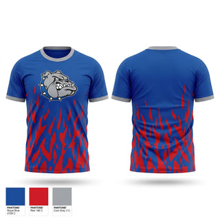 Short Sleeve Performance Shirt, Bulldogs, Men's Basketball, Teamtime, Team time, sublimation, custom sports apparel, team uniforms, spirit wear, spiritwear, sports uniforms, custom shirts, team store, custom team store, fundraiser sports, apparel fundraiser