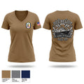 USS Beloit Women's Short Sleeve V-neck Shirt - 1