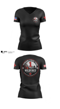 American Red Cross Women's Short Sleeve V-neck Shirt - 5