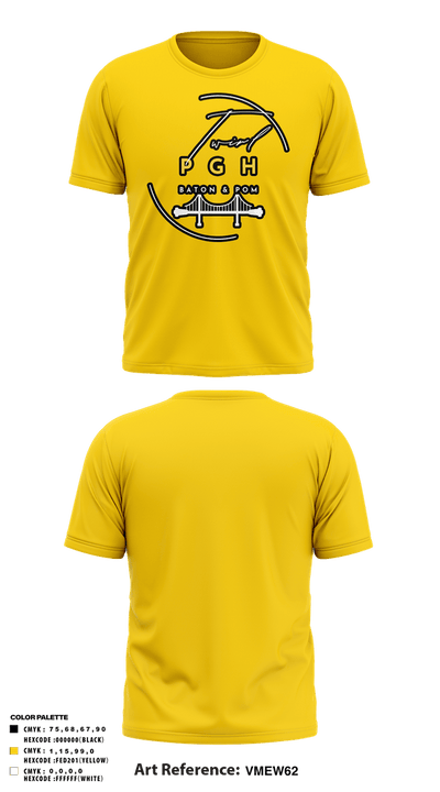 Twirl PGH 8143457 Short Sleeve Performance Shirt - 8