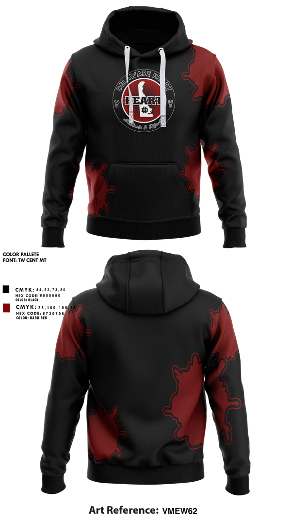 Hoodie, Delaware Heart, Softball, Teamtime, Team time, sublimation, custom sports apparel, team uniforms, spirit wear, spiritwear, sports uniforms, custom shirts, team store, custom team store, fundraiser sports, apparel fundraiser