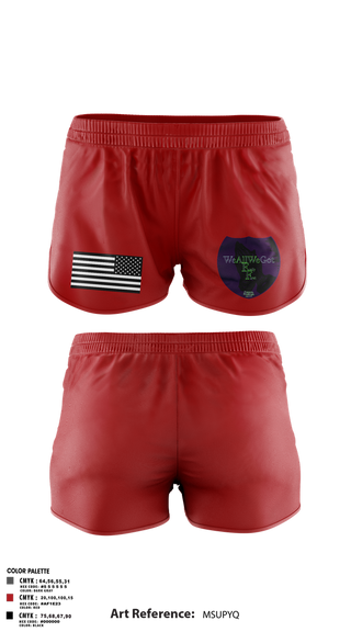 Ranger Panties, WeAllWeGot~Family First, , Teamtime, Team time, sublimation, custom sports apparel, team uniforms, spirit wear, spiritwear, sports uniforms, custom shirts, team store, custom team store, fundraiser sports, apparel fundraiser