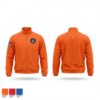 Windbreaker, Town of Glen Vol. Fire Dept. Inc., Fire Department, Teamtime, Team time, sublimation, custom sports apparel, team uniforms, spirit wear, spiritwear, sports uniforms, custom shirts, team store, custom team store, fundraiser sports, apparel fundraiser