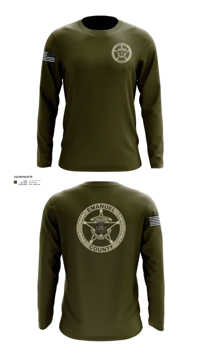 Emanuel County SRT 59654596 Long Sleeve Performance Shirt 21
