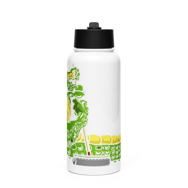 Gatorback Surface Covering 50418891 Stainless Steel Water Bottle with a Straw Lid