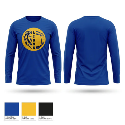 Linden High School Wrestling Long Sleeve Performance Shirt 2