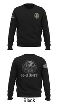 Farmersville PD K9 Hunter 53756358 Crew Neck Sweatshirt - 14