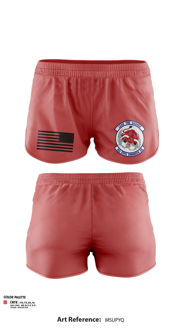 Ranger Panties, 92 CES, Air Force, Teamtime, Team time, sublimation, custom sports apparel, team uniforms, spirit wear, spiritwear, sports uniforms, custom shirts, team store, custom team store, fundraiser sports, apparel fundraiser