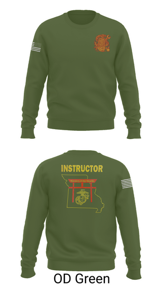 Crew Neck Sweatshirt, BEER, Marines, Teamtime, Team time, sublimation, custom sports apparel, team uniforms, spirit wear, spiritwear, sports uniforms, custom shirts, team store, custom team store, fundraiser sports, apparel fundraiser