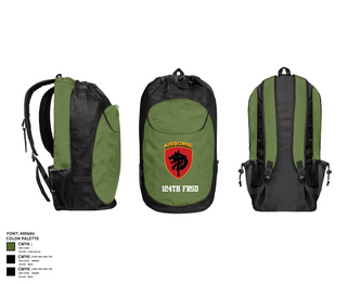 Gear Bag, 124th FRSD, , Teamtime, Team time, sublimation, custom sports apparel, team uniforms, spirit wear, spiritwear, sports uniforms, custom shirts, team store, custom team store, fundraiser sports, apparel fundraiser