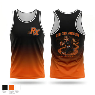 Mens Track Singlet, OSU-CHS Run Club, Track & Field, Teamtime, Team time, sublimation, custom sports apparel, team uniforms, spirit wear, spiritwear, sports uniforms, custom shirts, team store, custom team store, fundraiser sports, apparel fundraiser