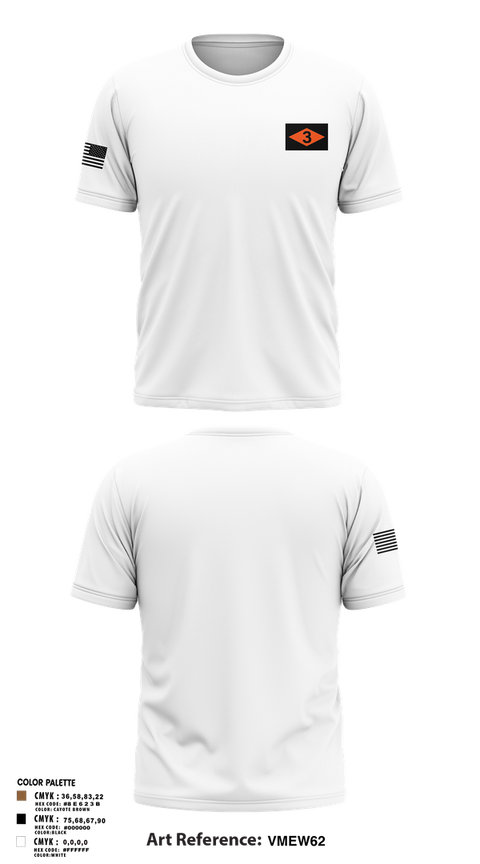 Old School Cotton Feel Shirt, 3rd battalion 75th ranger regiment, Army, Teamtime, Team time, sublimation, custom sports apparel, team uniforms, spirit wear, spiritwear, sports uniforms, custom shirts, team store, custom team store, fundraiser sports, apparel fundraiser