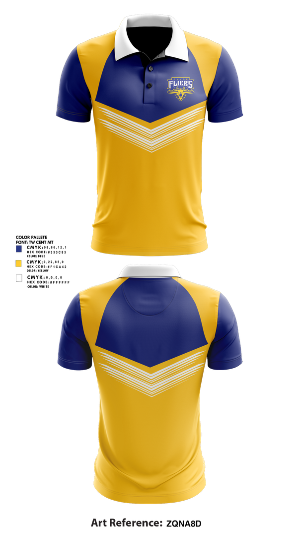 Long Sleeve Performance Polo, Clyde Fliers, Golf, Teamtime, Team time, sublimation, custom sports apparel, team uniforms, spirit wear, spiritwear, sports uniforms, custom shirts, team store, custom team store, fundraiser sports, apparel fundraiser