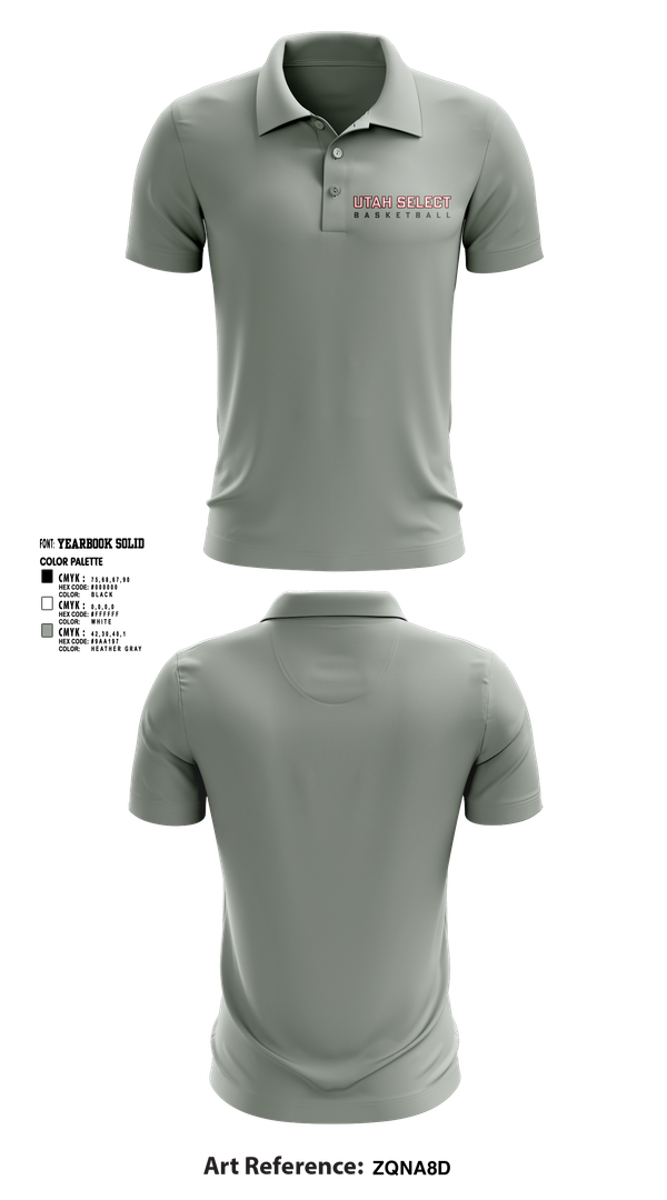 Short Sleeve Performance Polo, Utah Select Basketball, Cheer, Teamtime, Team time, sublimation, custom sports apparel, team uniforms, spirit wear, spiritwear, sports uniforms, custom shirts, team store, custom team store, fundraiser sports, apparel fundraiser