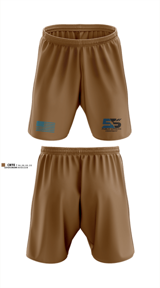 Athletic Shorts With Pockets, 55th ComCam Kraken, Army, Teamtime, Team time, sublimation, custom sports apparel, team uniforms, spirit wear, spiritwear, sports uniforms, custom shirts, team store, custom team store, fundraiser sports, apparel fundraiser