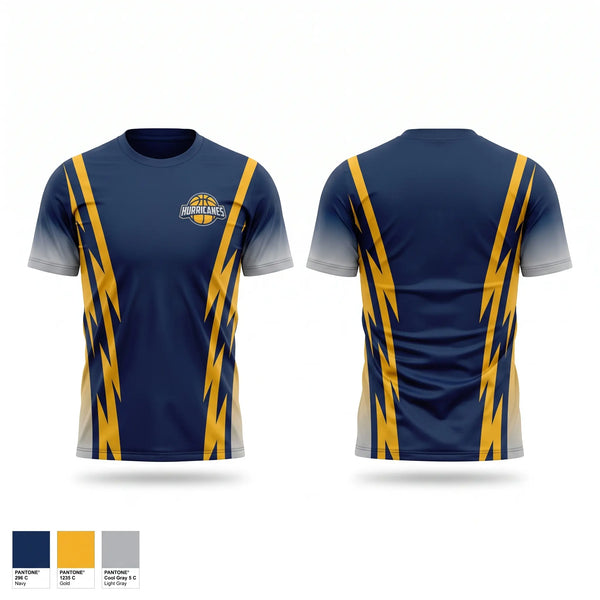 Soft Poly Tee Cotton Like Feel, Bluffton Hurricanes, Women's Basketball, Teamtime, Team time, sublimation, custom sports apparel, team uniforms, spirit wear, spiritwear, sports uniforms, custom shirts, team store, custom team store, fundraiser sports, apparel fundraiser