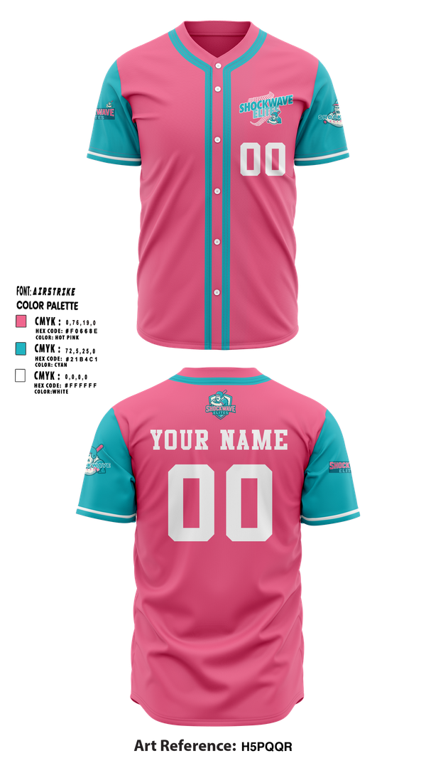 Full Button Baseball Jersey, Shockwave Elites, Baseball, Teamtime, Team time, sublimation, custom sports apparel, team uniforms, spirit wear, spiritwear, sports uniforms, custom shirts, team store, custom team store, fundraiser sports, apparel fundraiser