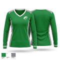 Calhoun Academy Women's Long Sleeve V-neck Shirt - 1