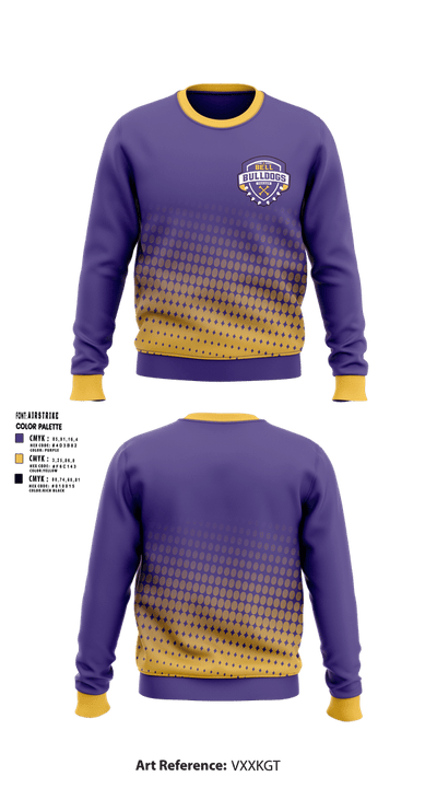 Bulldogs 16363052 Crew Neck Sweatshirt - 1