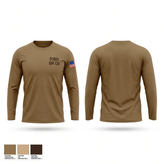 Long Sleeve Performance Shirt, 910th QM CO, Army, Teamtime, Team time, sublimation, custom sports apparel, team uniforms, spirit wear, spiritwear, sports uniforms, custom shirts, team store, custom team store, fundraiser sports, apparel fundraiser
