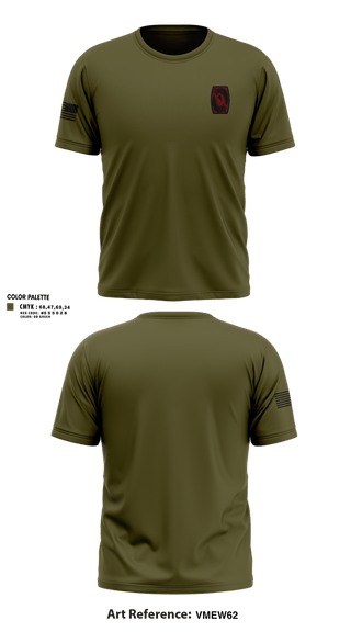 Short Sleeve Performance Shirt, 1-62 ADA, Army, Teamtime, Team time, sublimation, custom sports apparel, team uniforms, spirit wear, spiritwear, sports uniforms, custom shirts, team store, custom team store, fundraiser sports, apparel fundraiser