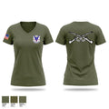 A Co 2-134 IN BN ABN 83944236 Women's Short Sleeve V-neck Shirt - 1