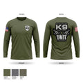 State Patrol K9 Unit Long Sleeve Performance Shirt - 1