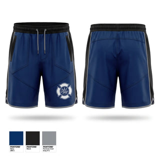 Athletic Shorts With Pockets, Kirtland AFB Fire Department, Fire Department, Teamtime, Team time, sublimation, custom sports apparel, team uniforms, spirit wear, spiritwear, sports uniforms, custom shirts, team store, custom team store, fundraiser sports, apparel fundraiser