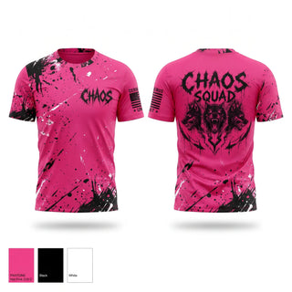 Short Sleeve Performance Shirt, Chaos squad, E-Sports, Teamtime, Team time, sublimation, custom sports apparel, team uniforms, spirit wear, spiritwear, sports uniforms, custom shirts, team store, custom team store, fundraiser sports, apparel fundraiser