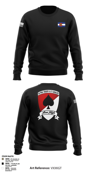 Crew Neck Sweatshirt, A-TRP 6-17 ACS, , Teamtime, Team time, sublimation, custom sports apparel, team uniforms, spirit wear, spiritwear, sports uniforms, custom shirts, team store, custom team store, fundraiser sports, apparel fundraiser