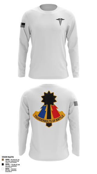 Long Sleeve Performance Shirt, 194th AR BDE HRT Medics, Army, Teamtime, Team time, sublimation, custom sports apparel, team uniforms, spirit wear, spiritwear, sports uniforms, custom shirts, team store, custom team store, fundraiser sports, apparel fundraiser